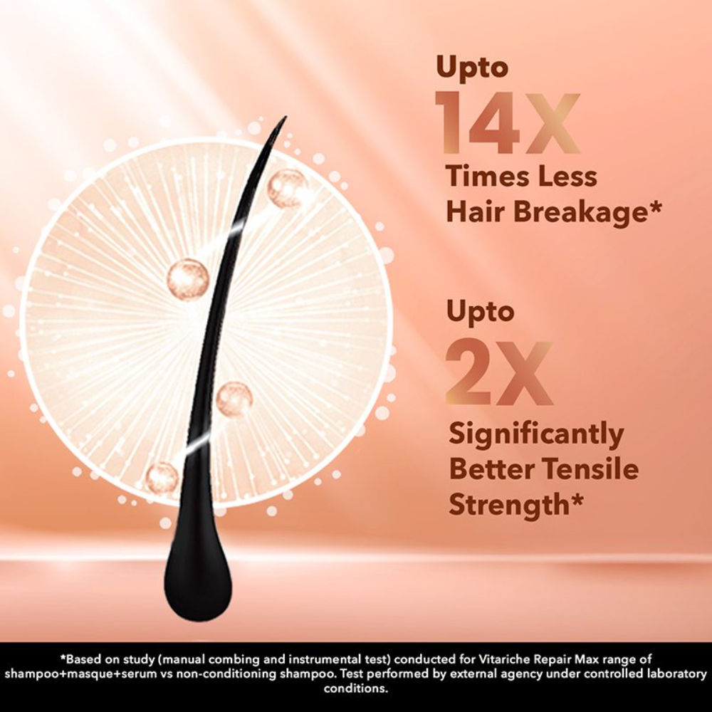 Streax Professional Vitariche Care Repair Max Hair Masque For Healthy Hair, 500g Buy at Indicrest Image 8