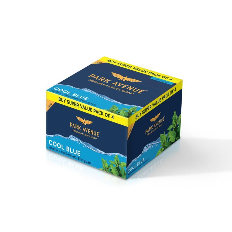Park Avenue Cool Blue Soap (Pack of 4), 500g Buy at Indicrest Image 3