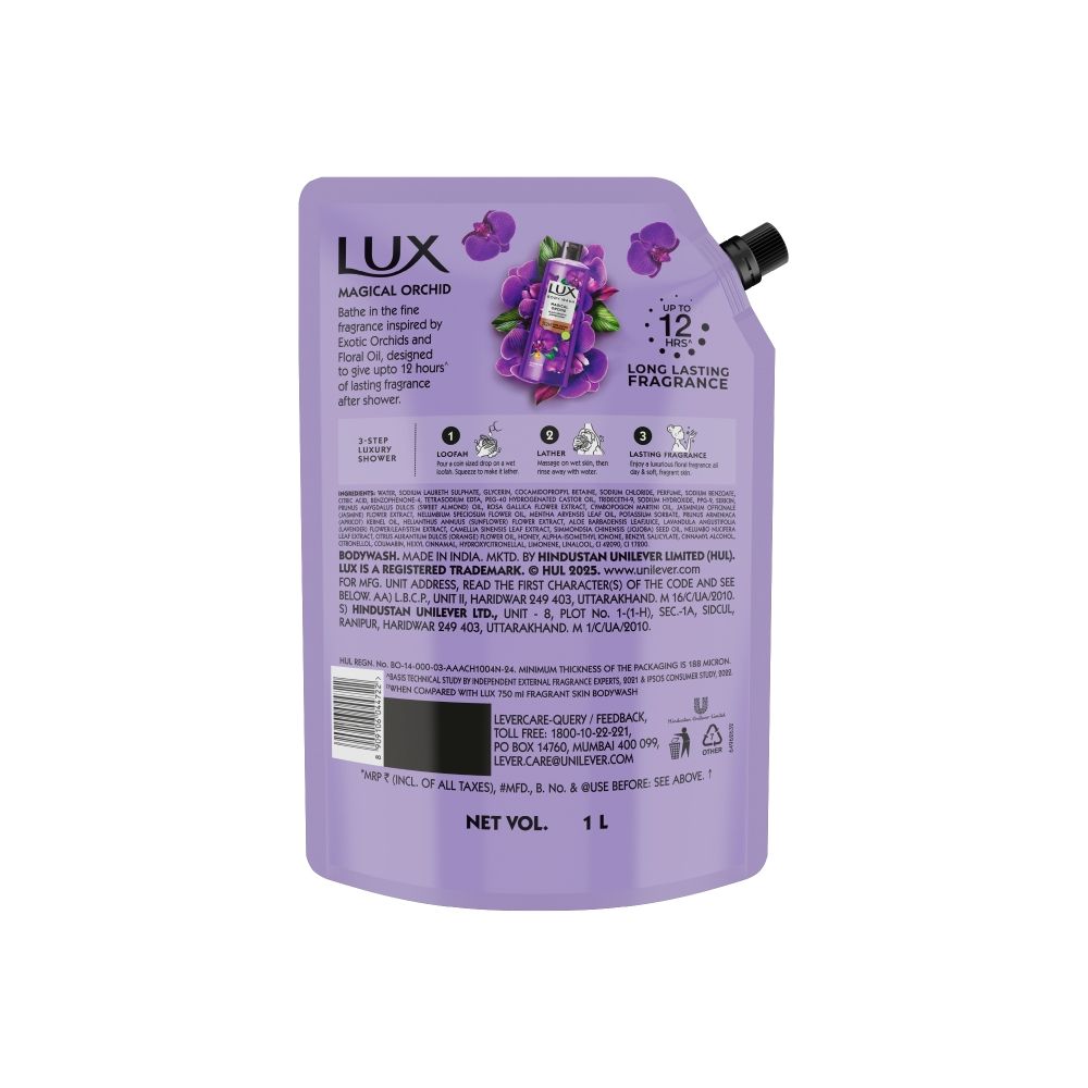 Lux Frag Refill Body Wash, 1 Litre Buy at Indicrest Image 9