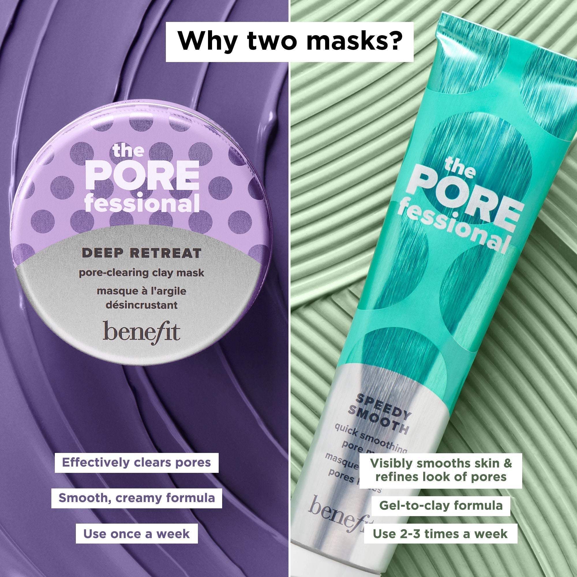 Benefit Cosmetics The Porefessional Deep Retreat Clay Mask, 75ml
