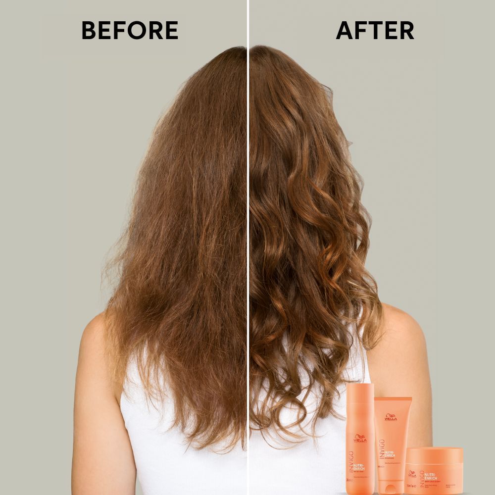 Wella Professionals Invigo Nutri Enrich Conditioner For Dry, Frizzy & Damaged Hair With Goji Berry, 200ml Buy at Indicrest Image 4