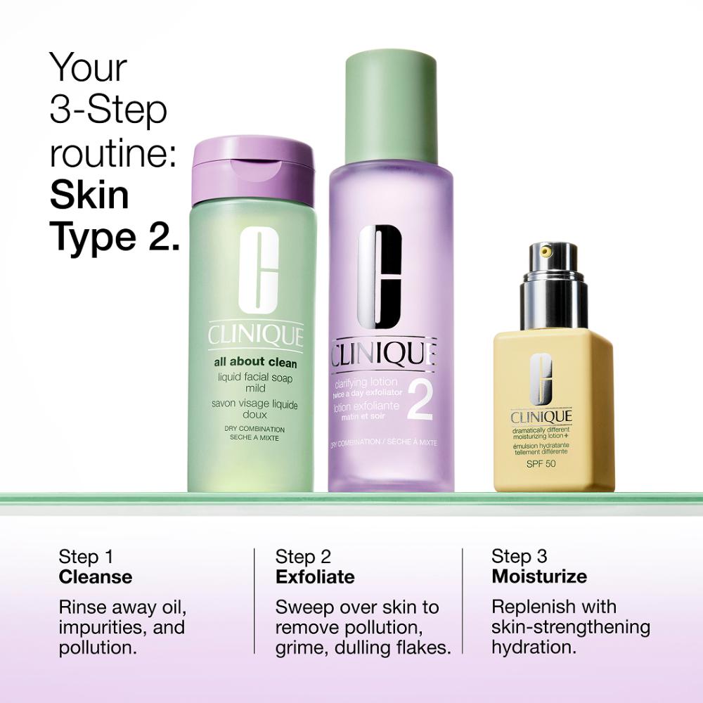 Clinique Dramatically Different Moisturizing Lotion+ Face Moisturizer Mini for Skin Barrier Repair, 15ml