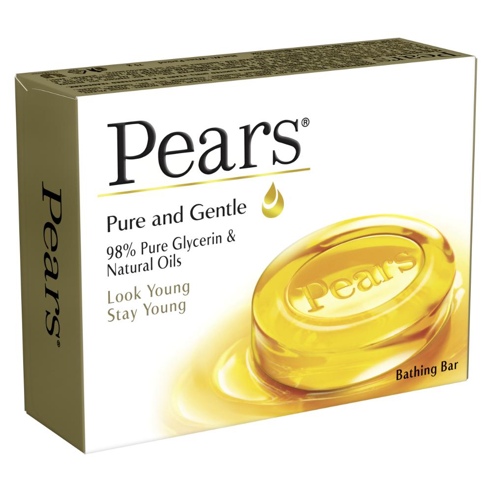 Pears Pure And Gentle With 98% Pure Glycerin And Natural Oils Bathing Bar, 60g Buy at Indicrest Image 2