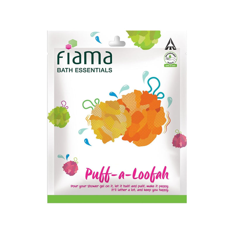 Fiama Bath Essentials Puff-a-Loofah (Color May Very) Buy at Indicrest