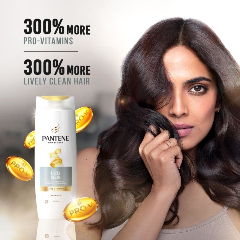 Pantene Advanced Hair Care Solution Lively Clean Shampoo, 200ml Buy at Indicrest Image 6