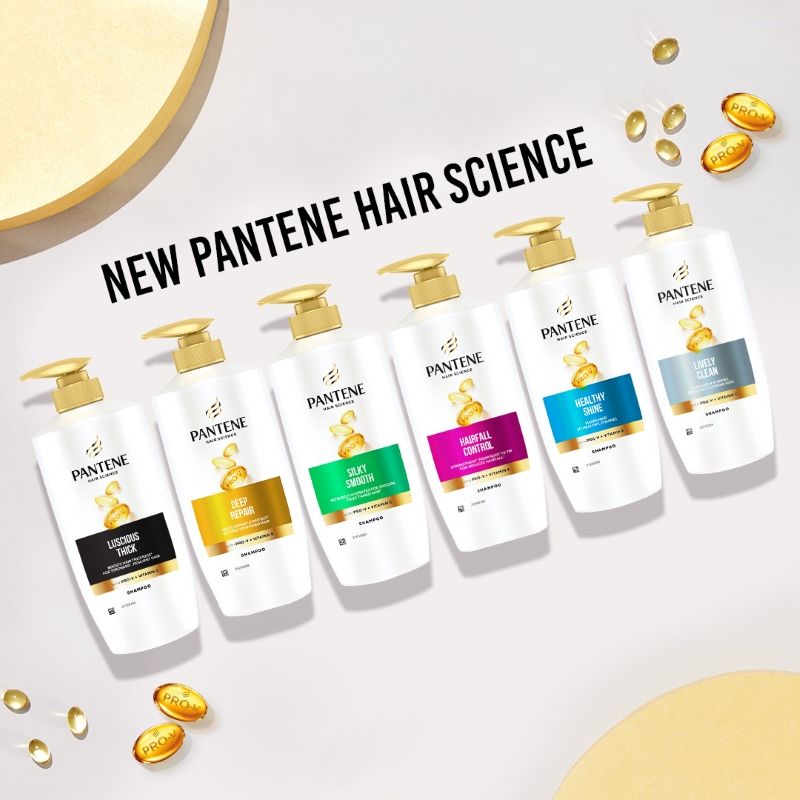 Pantene Advanced Hair Fall Solution Long Black Shampoo, 650ml Buy at Indicrest Image 4