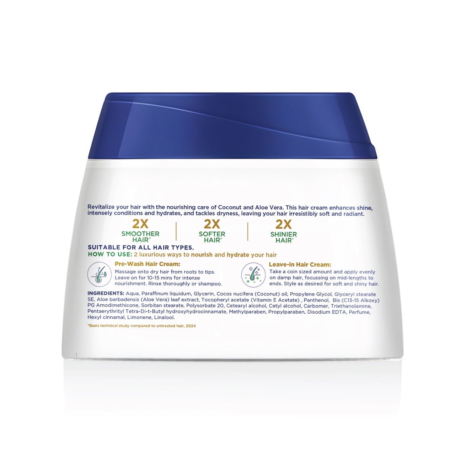 Parachute Advansed Coconut & Aloe Vera Hair Cream, 210g Buy at Indicrest Image 3