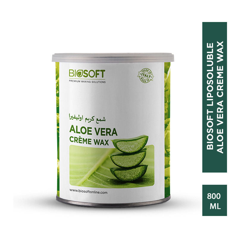 Biosoft Liposoluble Aloe Vera Creme Wax, 800g Buy at Indicrest