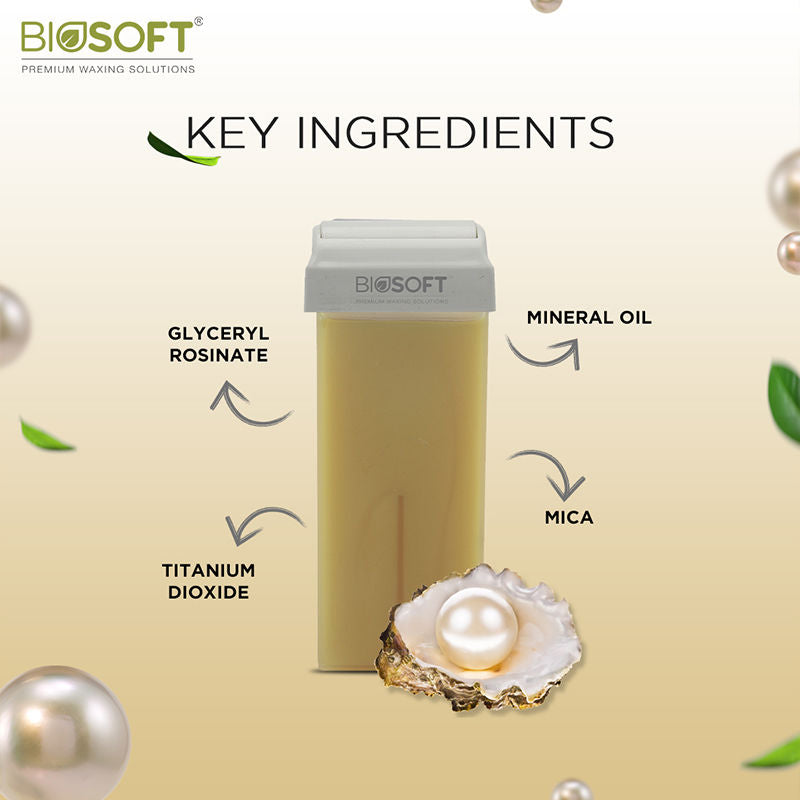 Biosoft Liposoluble Pearl Cream Wax, 100ml Buy at Indicrest Image 6