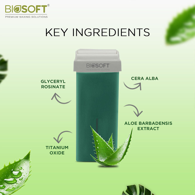 Biosoft Liposoluble Aloe Vera Creme Wax, 100ml Buy at Indicrest Image 6