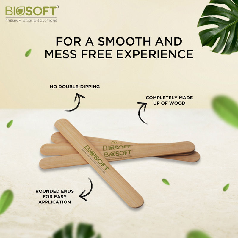 Biosoft Disposable Wooden Spatula, 100 Piece Buy at Indicrest Image 4