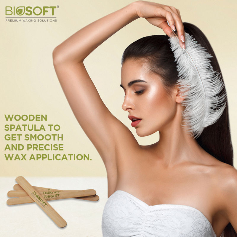Biosoft Disposable Wooden Spatula, 100 Piece Buy at Indicrest Image 5