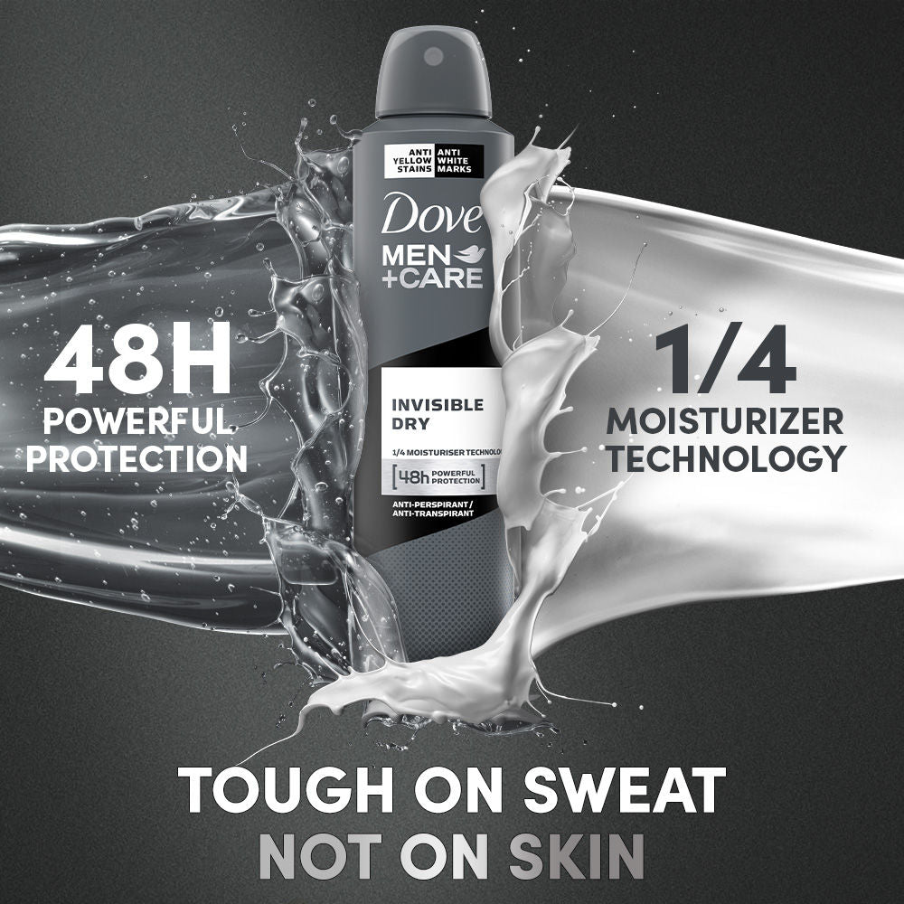 Dove Men + Care Invisible Dry Spray Antiperspirant Deodorant, 250ml Buy at Indicrest Image 5