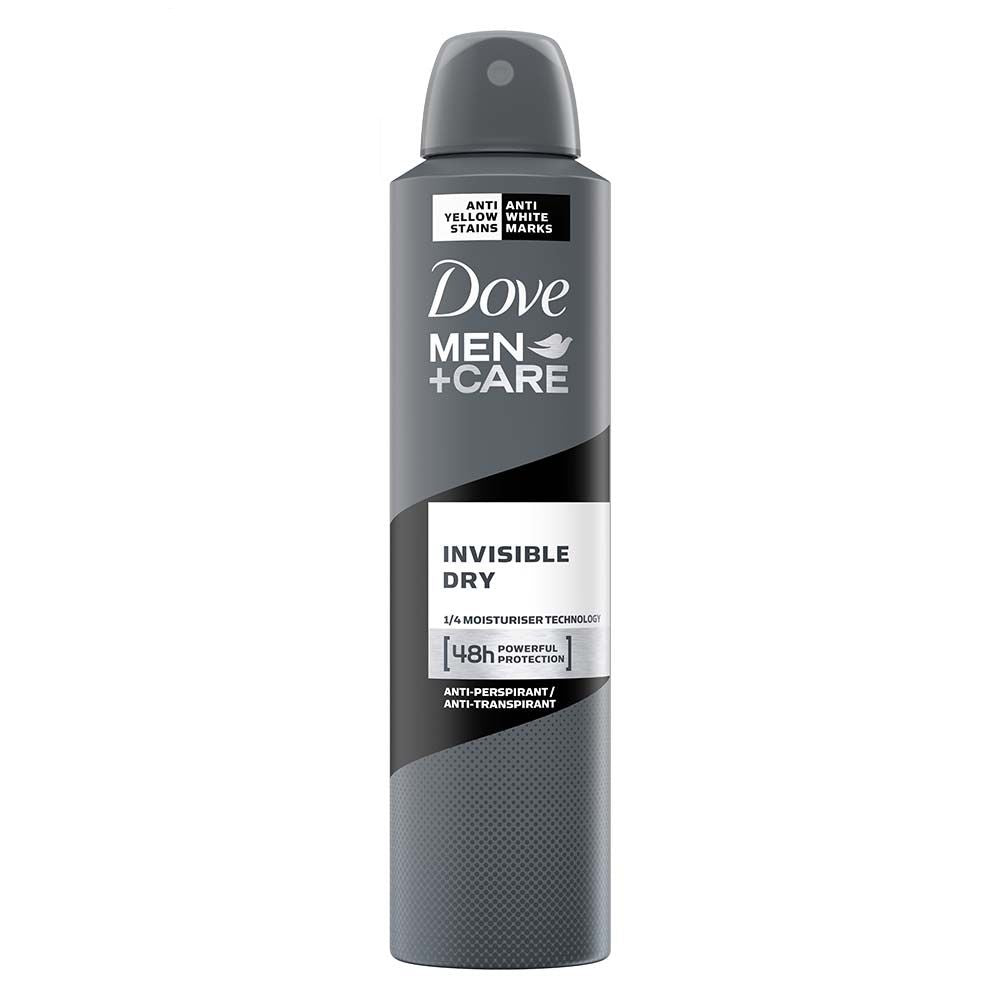 Dove Men + Care Invisible Dry Spray Antiperspirant Deodorant, 250ml Buy at Indicrest Image 9