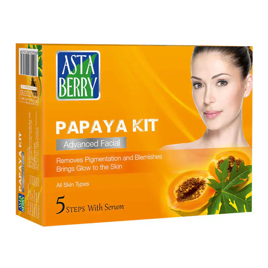 Astaberry Papaya Facial Kit (270gm) - Indicrest Buy at Indicrest