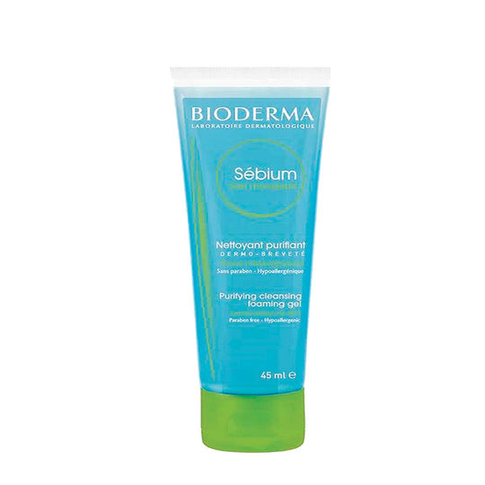 Bioderma Sebium Gel Moussant Blue, 45ml - Indicrest Buy at Indicrest