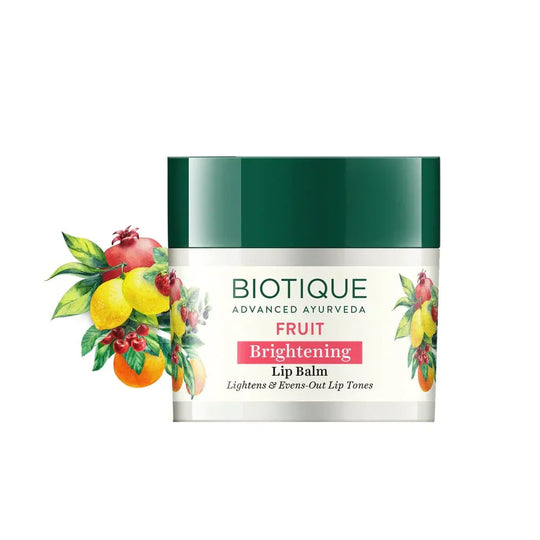 Biotique Fruit Brightening Lip Balm 12gm - Indicrest Buy at Indicrest