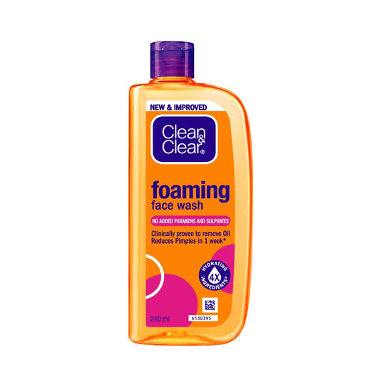 Clean and Clear Foaming Face Wash, 240ml - Indicrest Buy at Indicrest