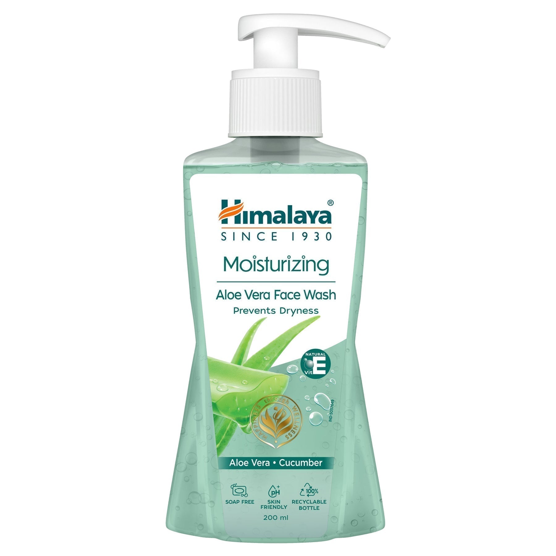 Himalaya Aloe Vera Face Wash 200ml front pack