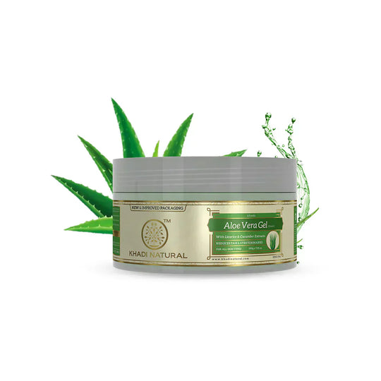 Khadi Aloevera Facial Massage Gel Green 200g - Indicrest Buy at Indicrest