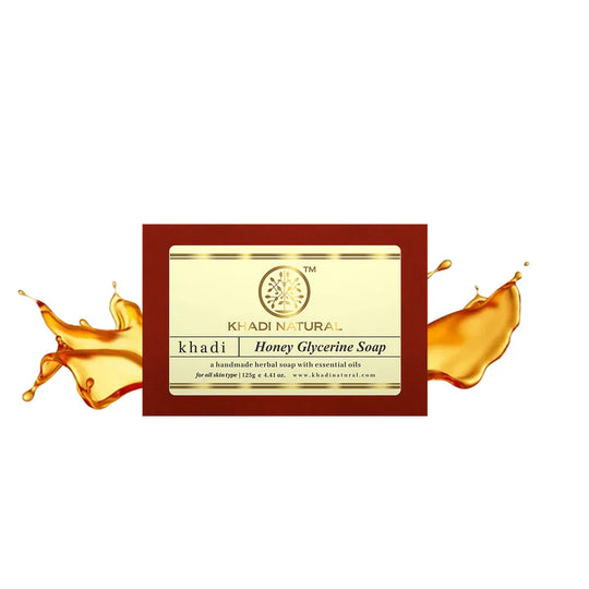 Khadi Honey & Glycerin Soap 125g - Indicrest Buy at Indicrest