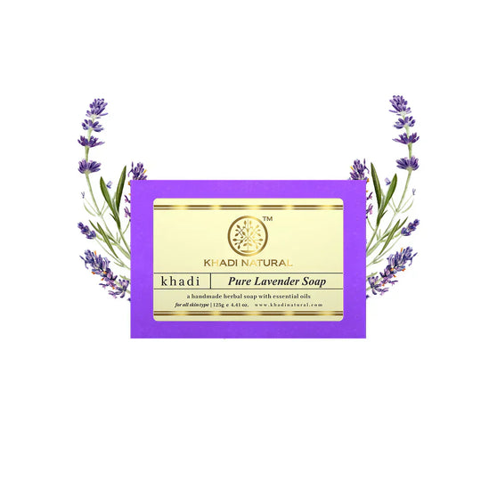 Khadi Lavender Soap 125g - Indicrest Buy at Indicrest