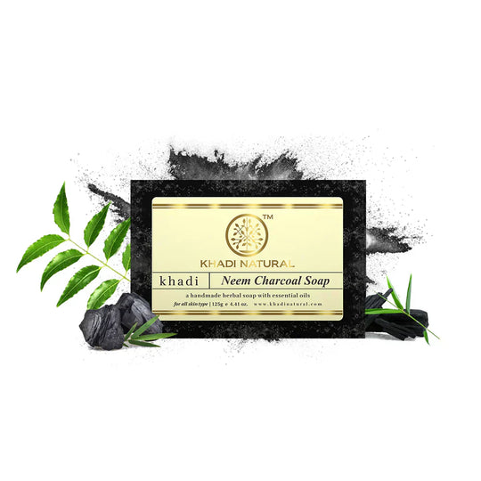 Khadi Neem Charcoal Soap 125g - Indicrest Buy at Indicrest