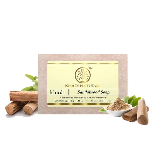 Khadi Sandalwood Soap 125g - Indicrest Buy at Indicrest