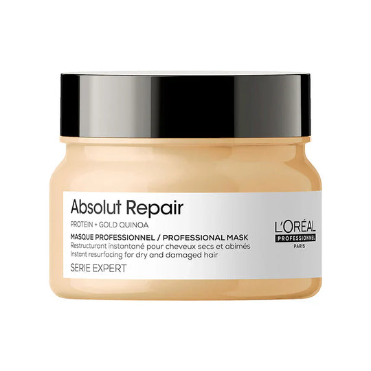 L'Oreal  Professionnel Paris Absolut Repair Hair Mask With Protein + Gold Quinoa - (490g) - Indicrest Buy at Indicrest
