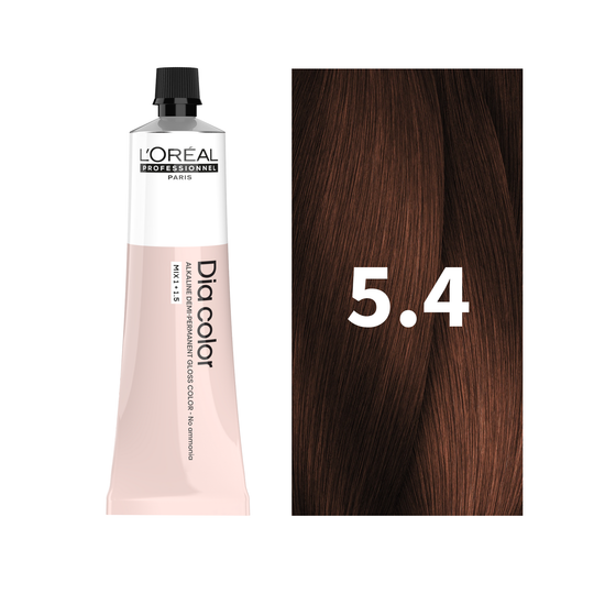 L'Oreal Professionnel Paris Dia Color 5.4 Hair Color, 60ml Buy at Indicrest