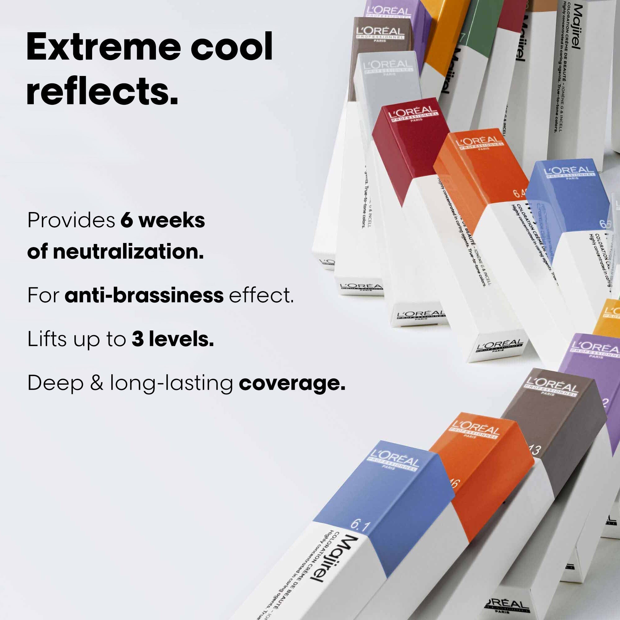 L'Oreal Professionnel Paris Majirel - Cool Cover 7.17 (Ash Metallic Blonde) Hair Color, 49.5 g Indicrest Buy at Indicrest Image 8