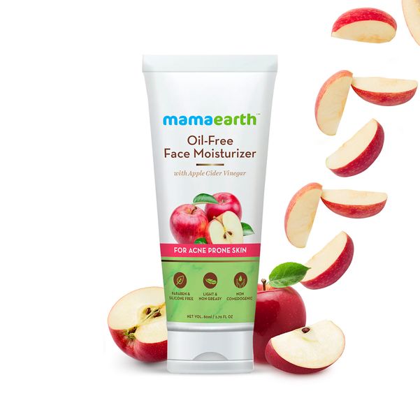 Mamaearth Oil-Free Face Moisturizer for Acne-Prone Skin, 80ml1