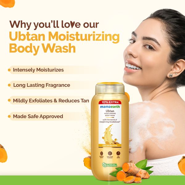 Mamaearth Tan Removal Body Wash