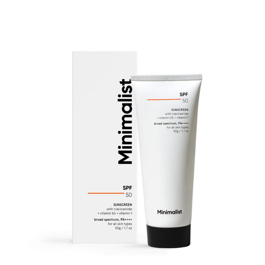 Minimalist SPF 50 Sunscreen - Indicrest Buy at Indicrest