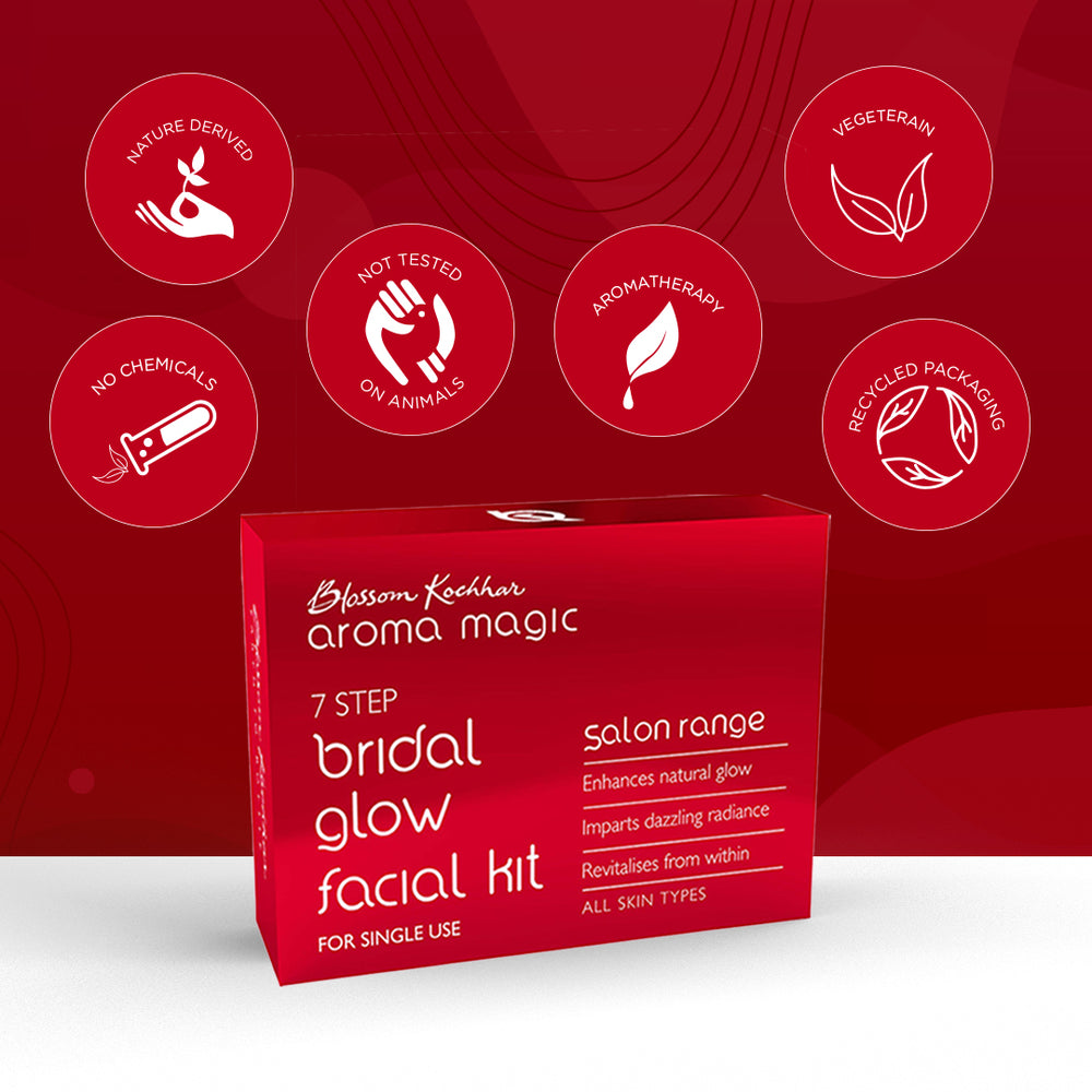 Natural Ingredients in Aroma Magic Facial Kit 50g
