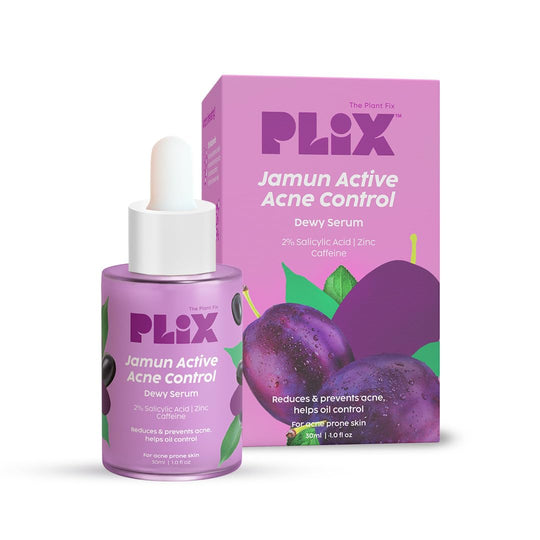 Plix Jamun 2% Salicylic Acid Exfoliating Face Serum | For Active Acne & Blackheads, 30ml Buy at Indicrest