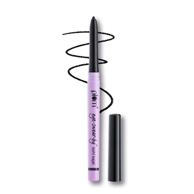 Plum Pore Kohl Kajal Black - Indicrest