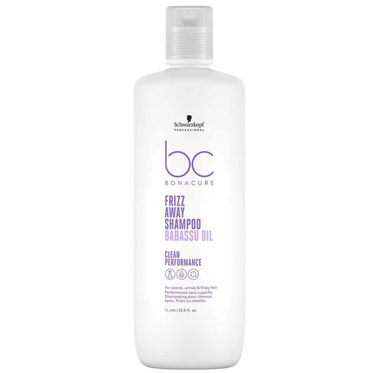 Schwarzkopf Professional BC Bonacure Frizzy Away Babassu Oil Shampoo - (1 Ltr) - Indicrest Buy at Indicrest