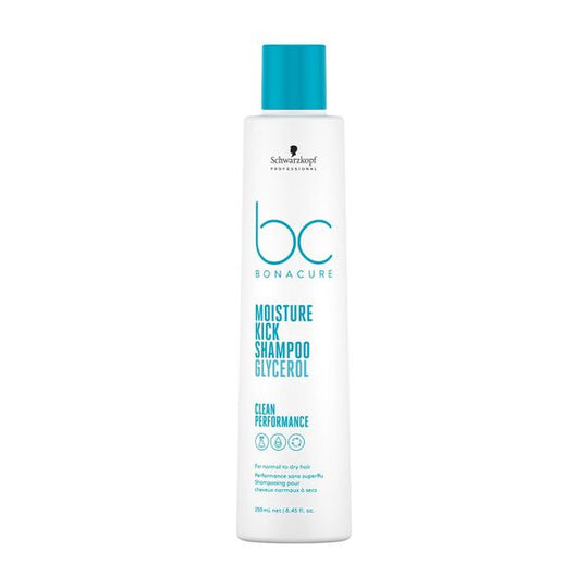 Schwarzkopf Professional BC Bonacure Moisture Kick Shampoo with Glycerol - (250ml) - Indicrest Buy at Indicrest