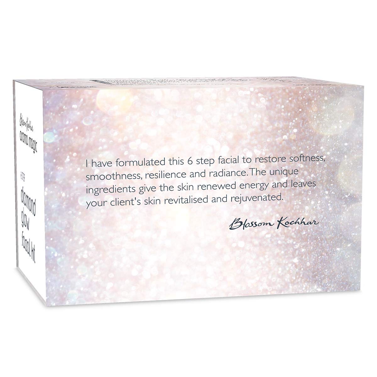 Stepwise Aroma Magic Facial Kit Usage