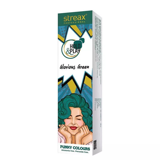 Streax Professional Glorious Green Hair Color - Indicrest Buy at Indicrest