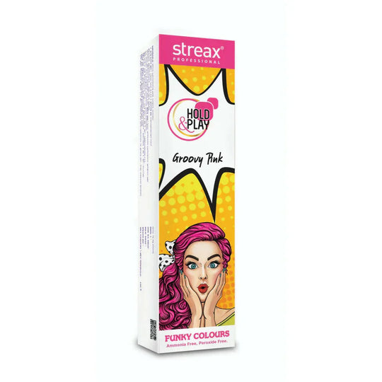 Streax Professional Groovy Pink Hair Color - Indicrest Buy at Indicrest