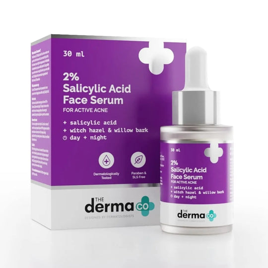 The Derma Co 2% Salicylic Acid Serum, 30ml - Indicrest Buy at Indicrest