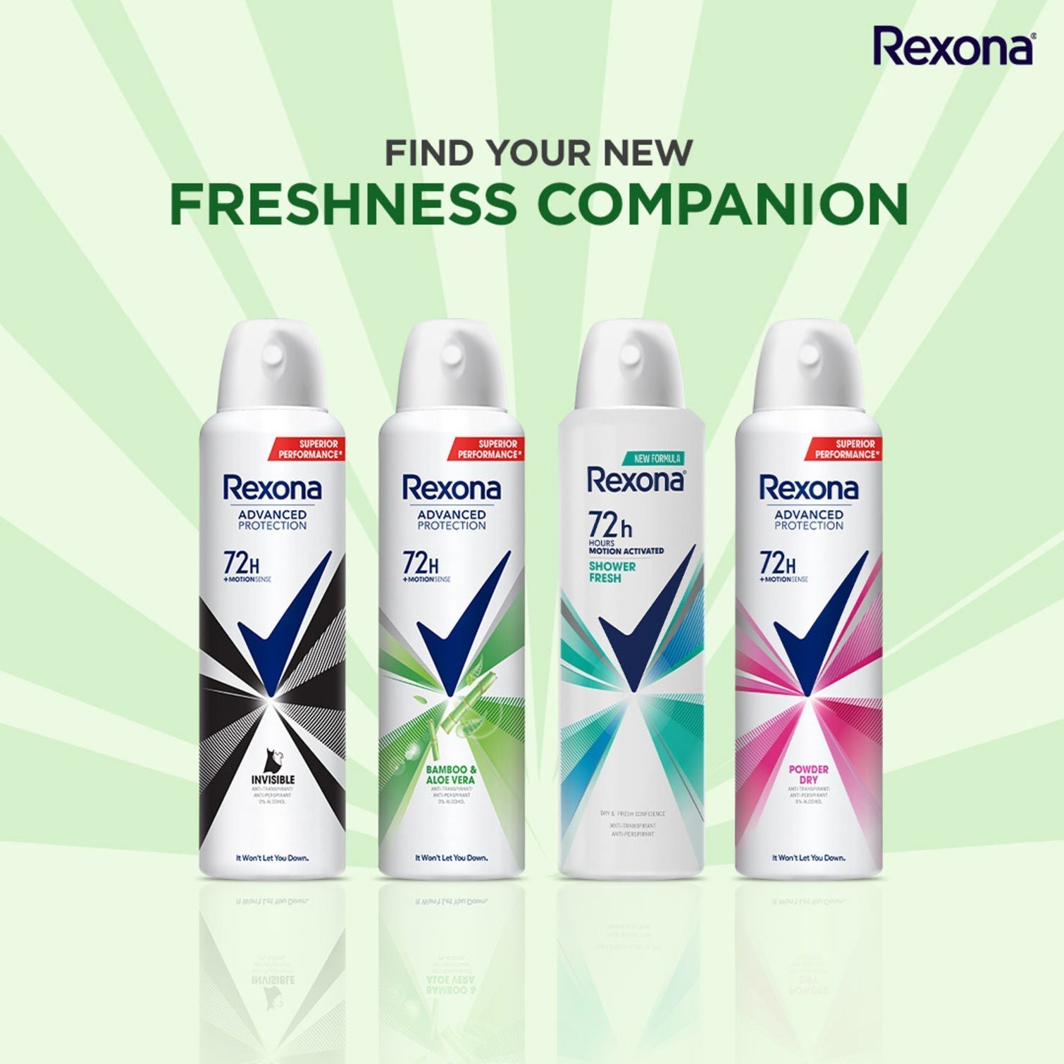Rexona Advanced Protection Bamboo & Aloe Vera Antiperspirant Deodorant For Women, 200ml Buy at Indicrest Image 9