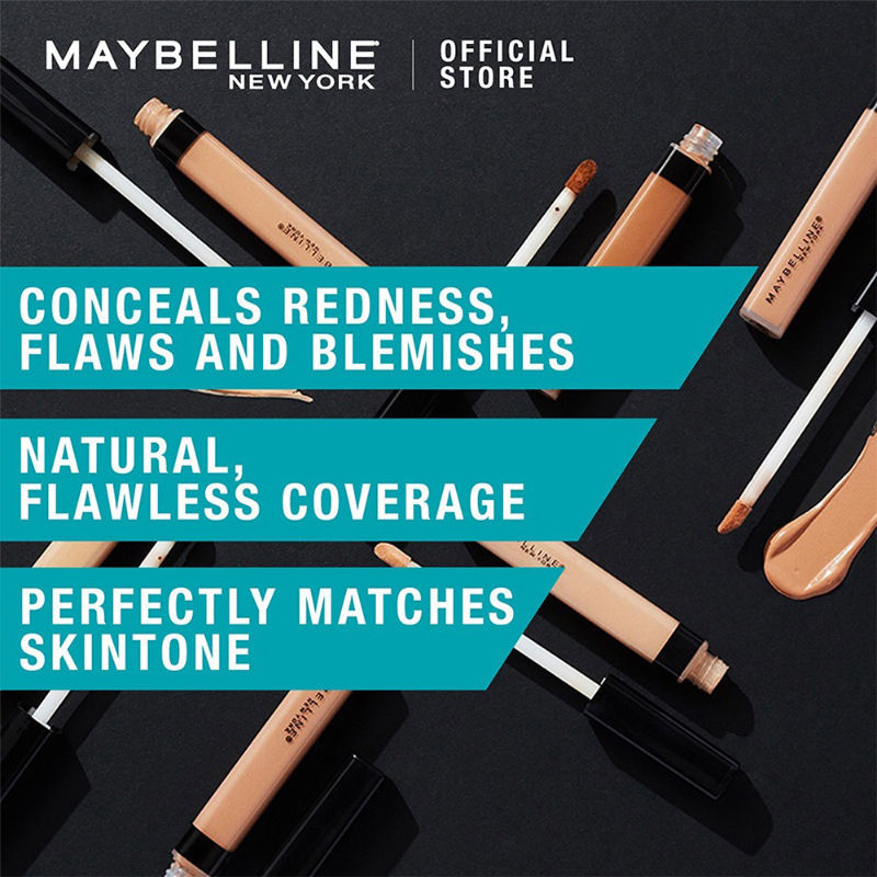 Maybelline New York Fit me Concealer, Oil-free Liquid Concealer for Oily & Dry Skin - Golden Caramel, 6.8ml Buy at Indicrest Image 3