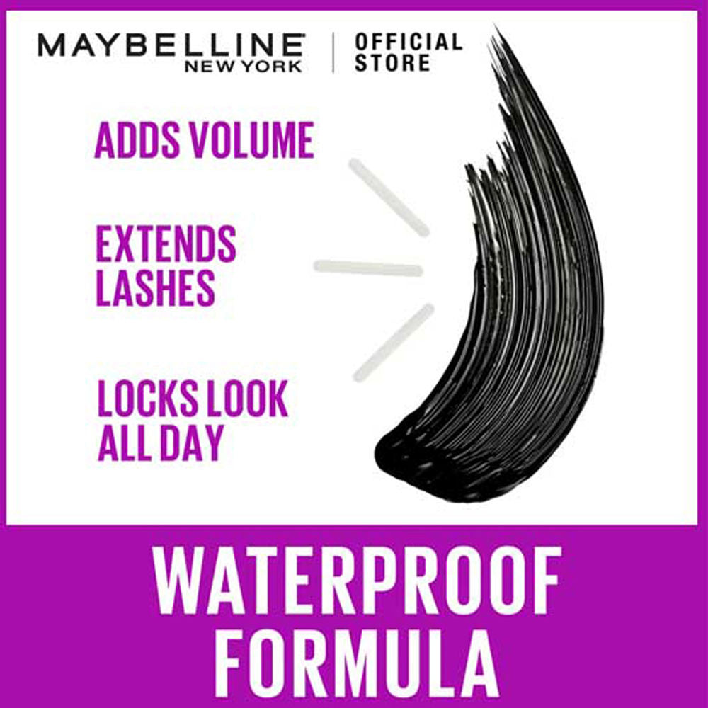 Maybelline New York Falsies Lash Lift Mascara, Instant Lash Lift Look Mascara - Very Black, 8.6ml Buy at Indicrest Image 2