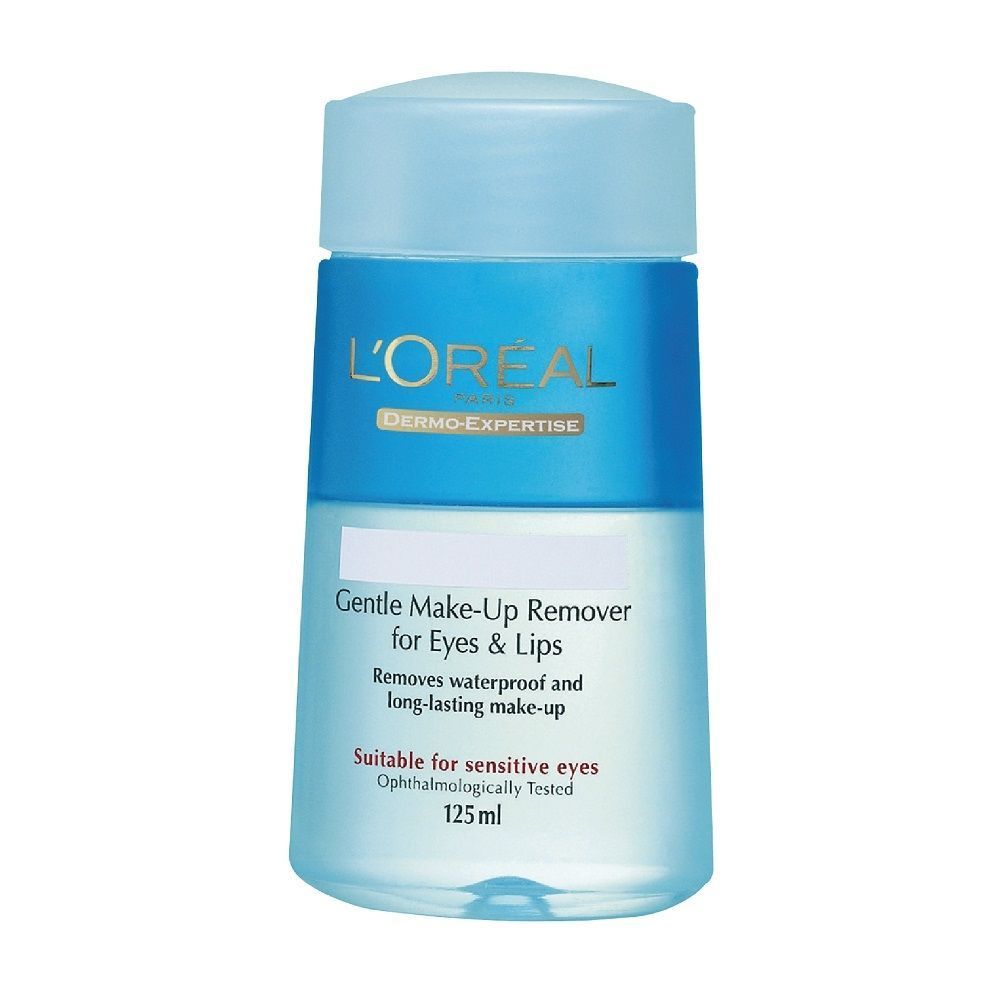 L'Oreal Paris Dermo Expertise Gentle Lip And Eye Makeup Remover, 125ml Buy at Indicrest Image 2