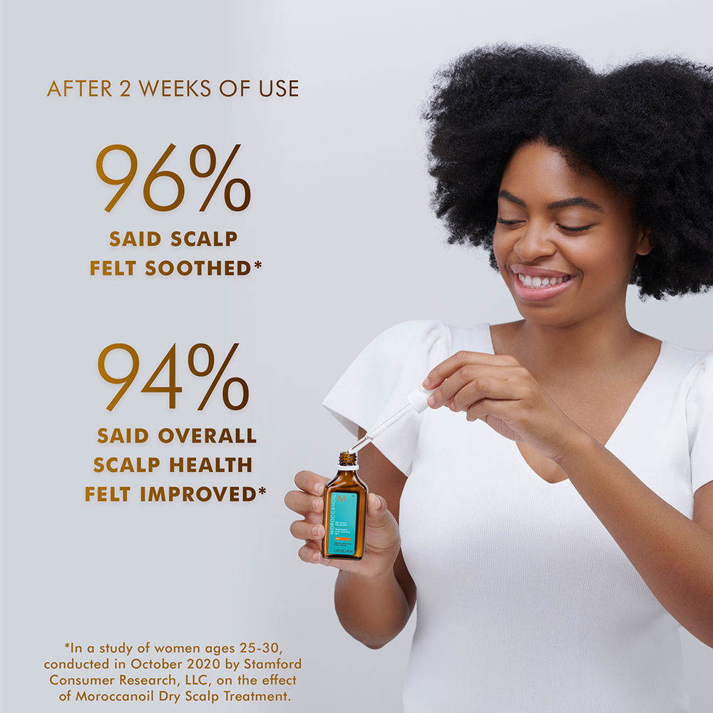 Moroccanoil Dry Scalp Treatment | With Salicylic Acid, Argan & Vitamin E | Soothes & Reduces Flakes, 45ml