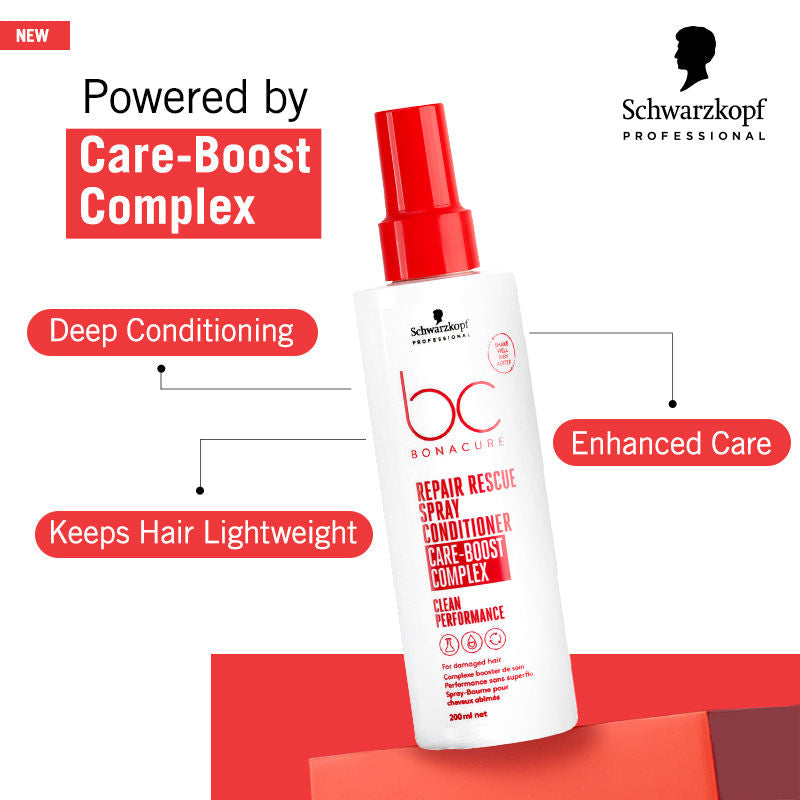 Schwarzkopf Professional Bonacure Repair Rescue Spray Conditioner With Arginine, 200ml Buy at Indicrest Image 4