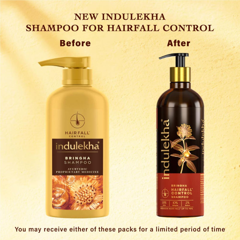 Indulekha Bringha Shampoo for Hair Fall Control with Amla Shikakai for Men & Women, 200ml Buy at Indicrest Image 8
